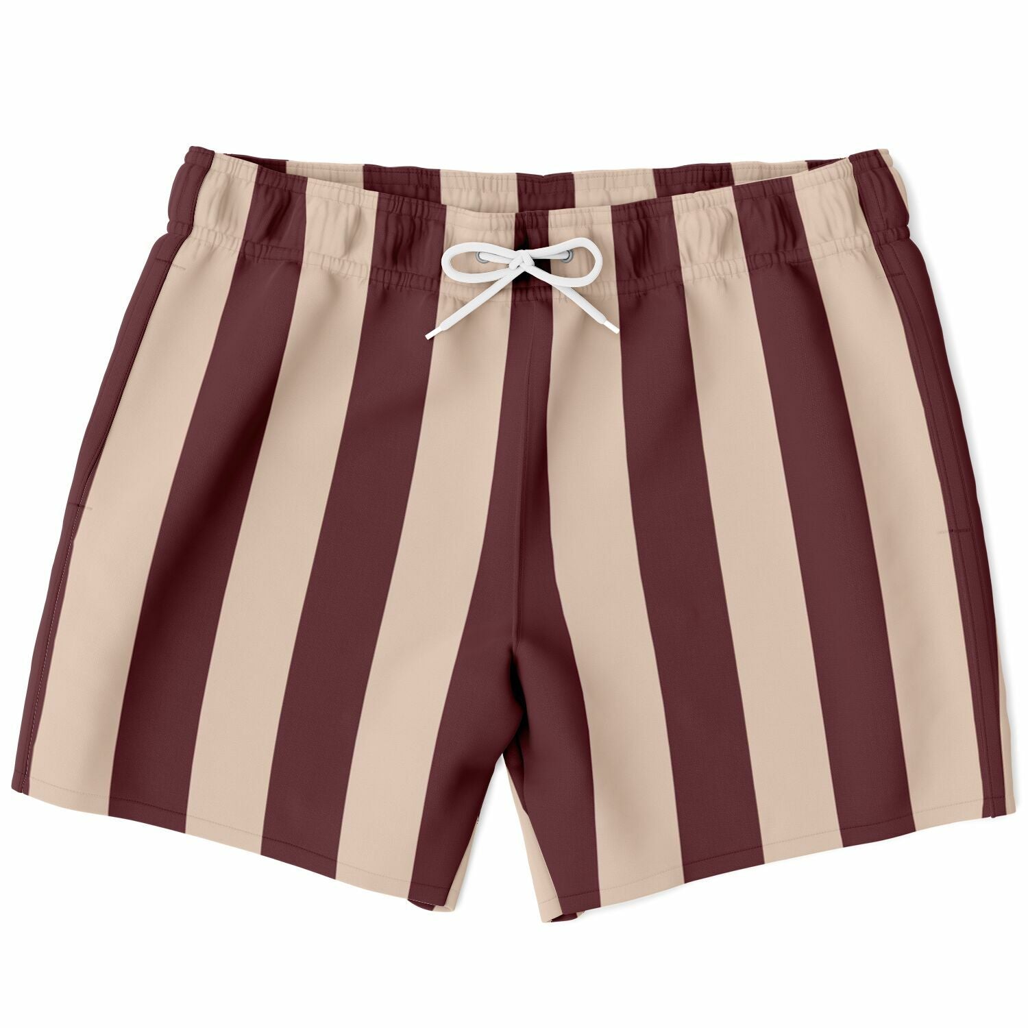 LONG TRUNKS PANTS - BORDEAUX CHECK