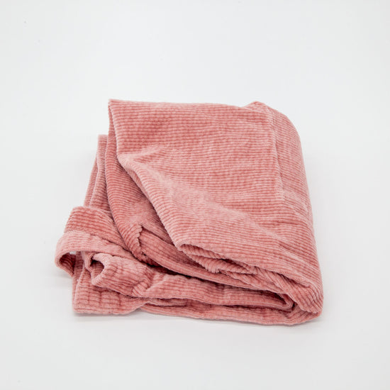 Pink Corduroy Tote Bag