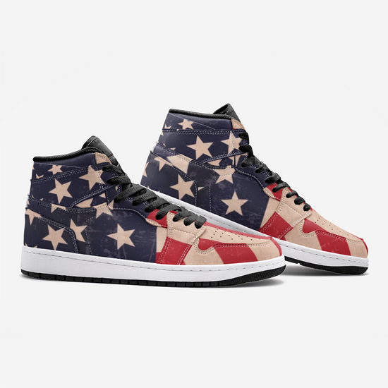 Vintage USA Flag Sneakers