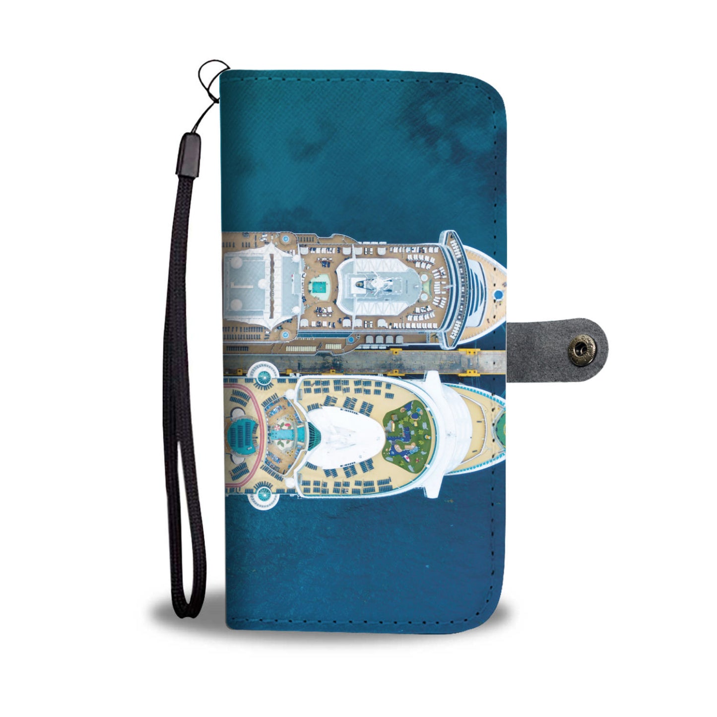 Personalized Cruise Ship Phone Wallet Case