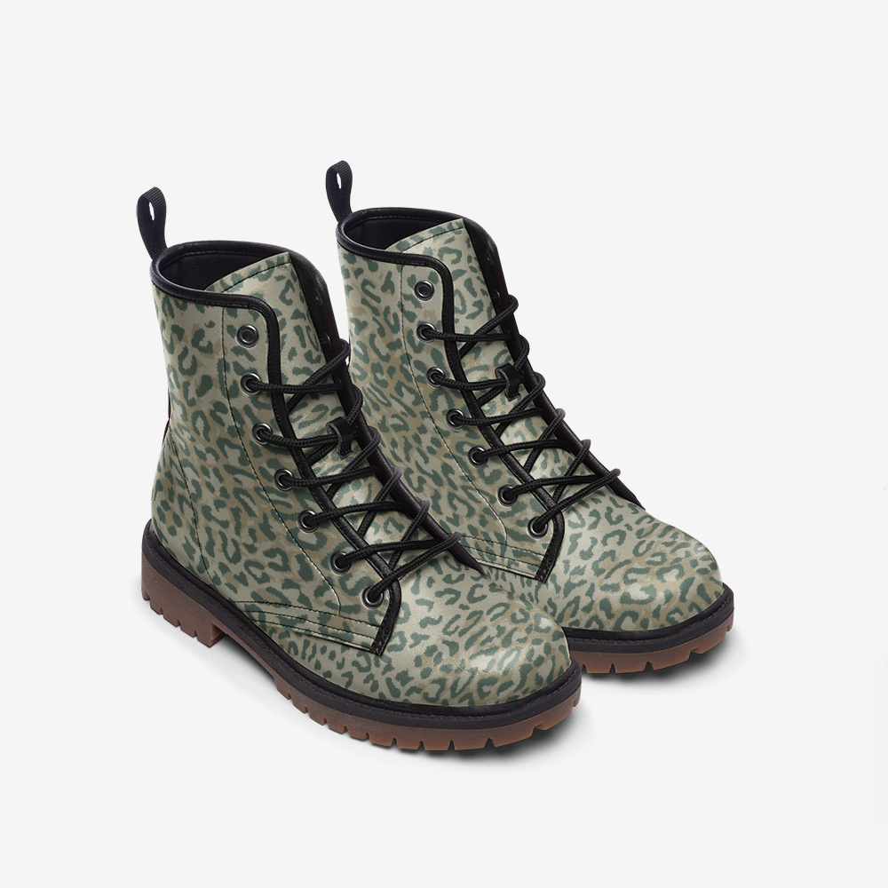 Soldier Camo Lace Up Boots