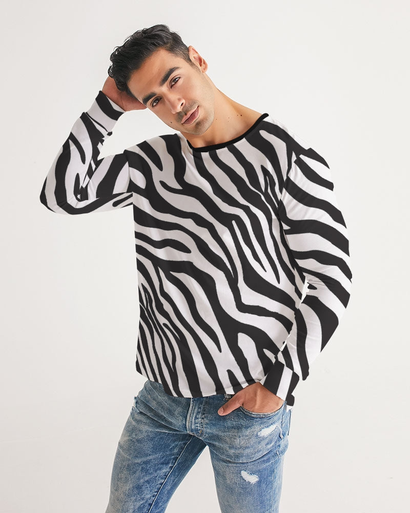 mens zebra dress shirt Amazon.com: Floerns Men's Zebra Striped Print Long Sleeve Button Down Shirt Blouse Top Black and White S : Clothing, Shoes & Jewelry