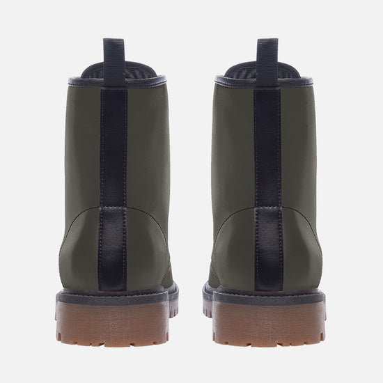 Olive Dust Lace Up Boots