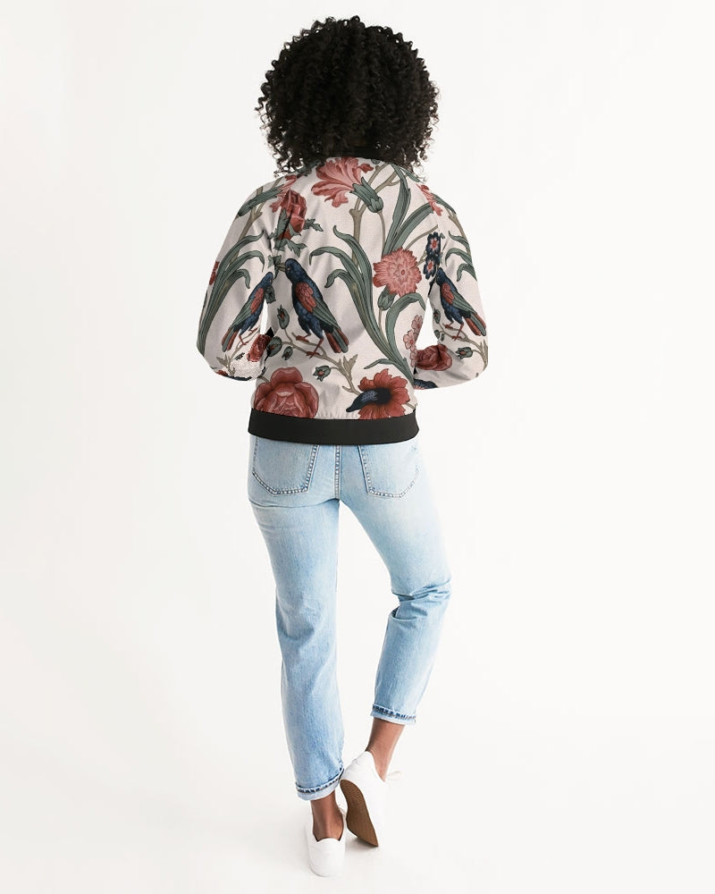 Bird on the Vine Women's Bomber Jacket