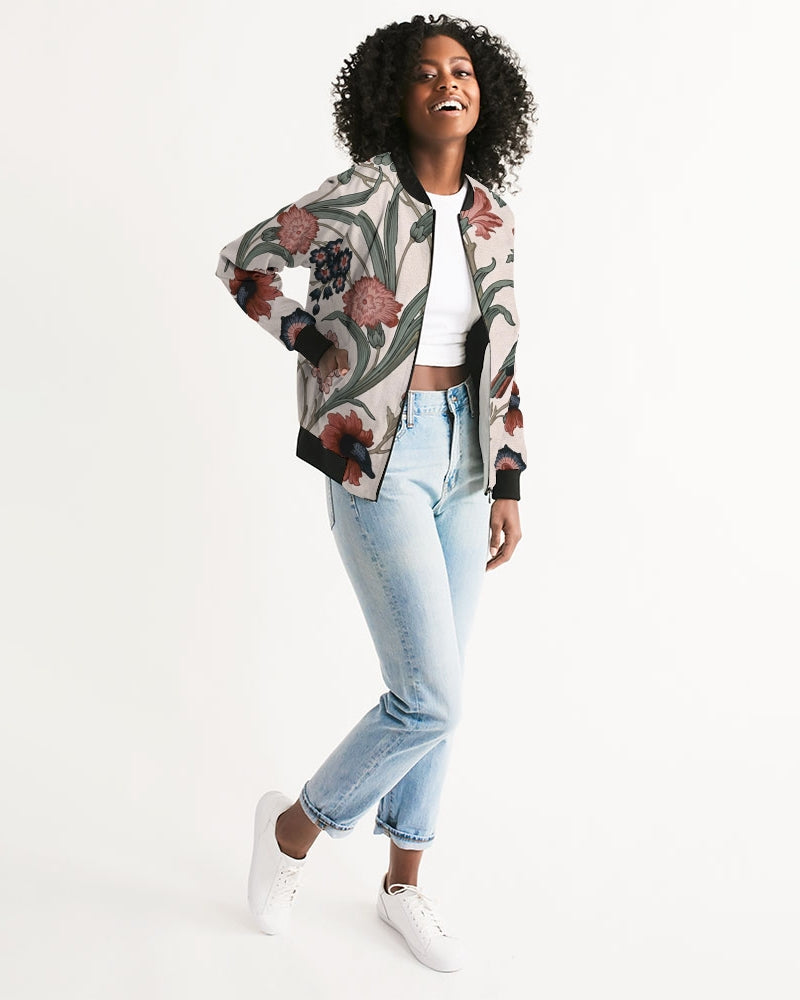 Bird on the Vine Women's Bomber Jacket