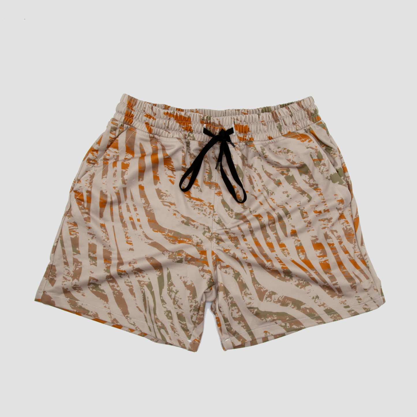 Camo Safari Mid Length Shorts