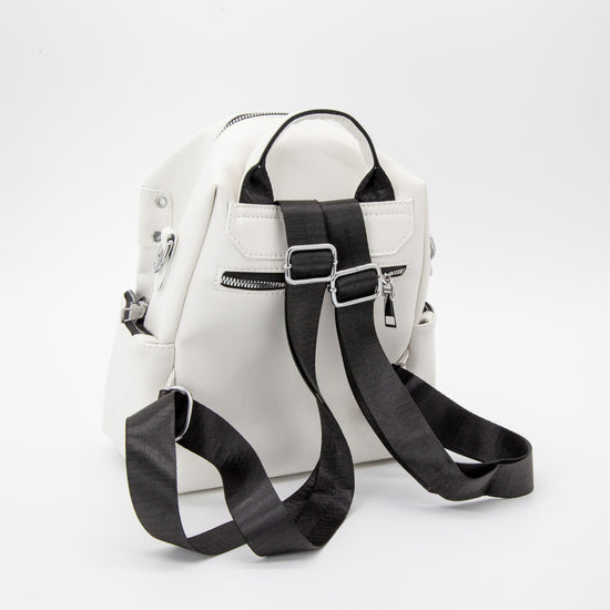 Ivy Small Womens Backpack in White