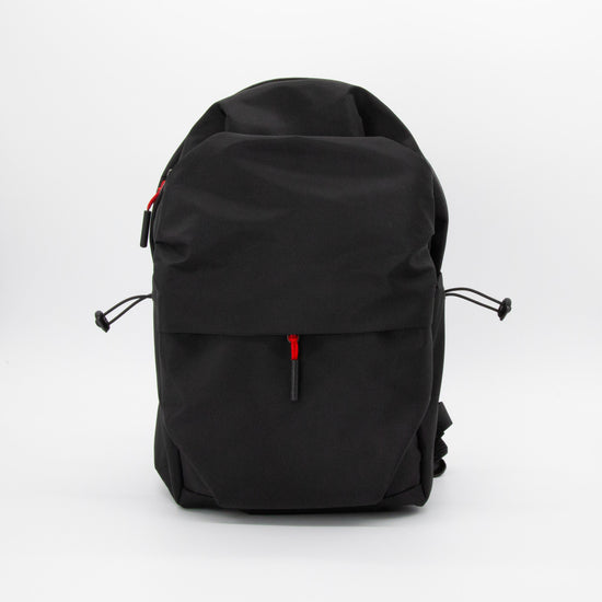 Theo Nylon Black Backpack