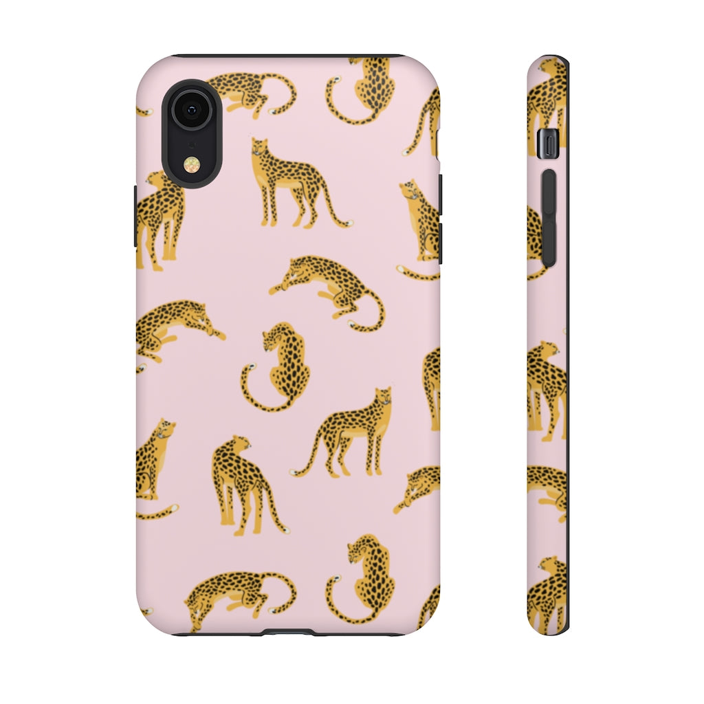 Pink Leopards Tough Phone Case