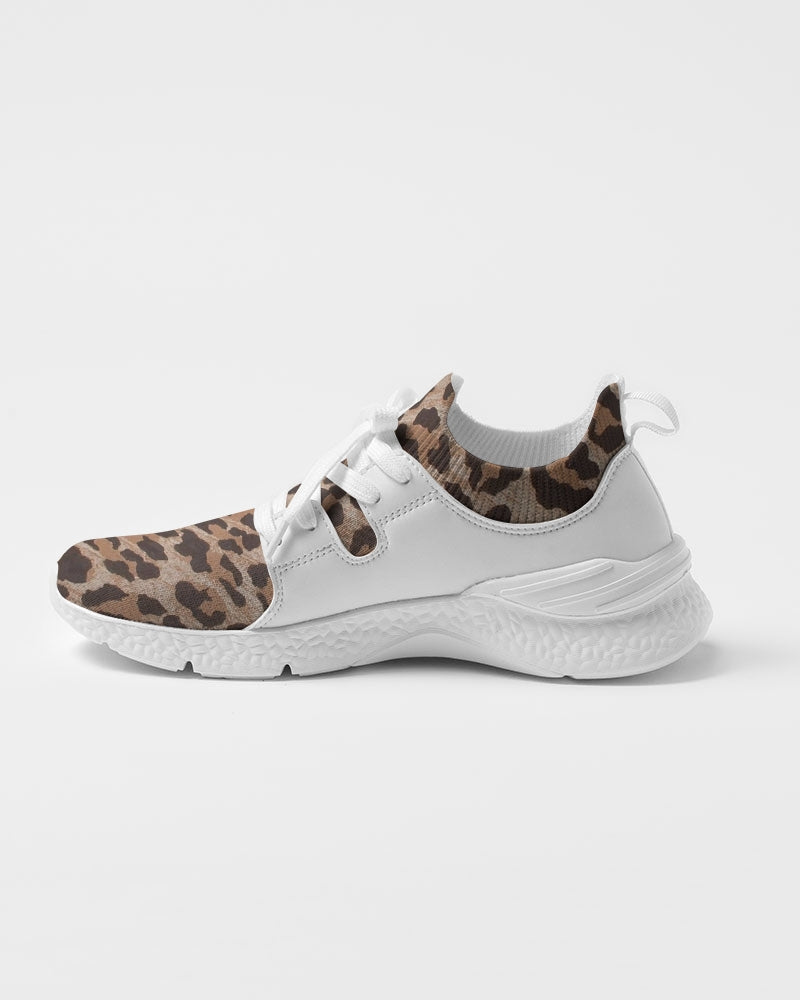 Leopard Print Men's Flyknit Sneaker