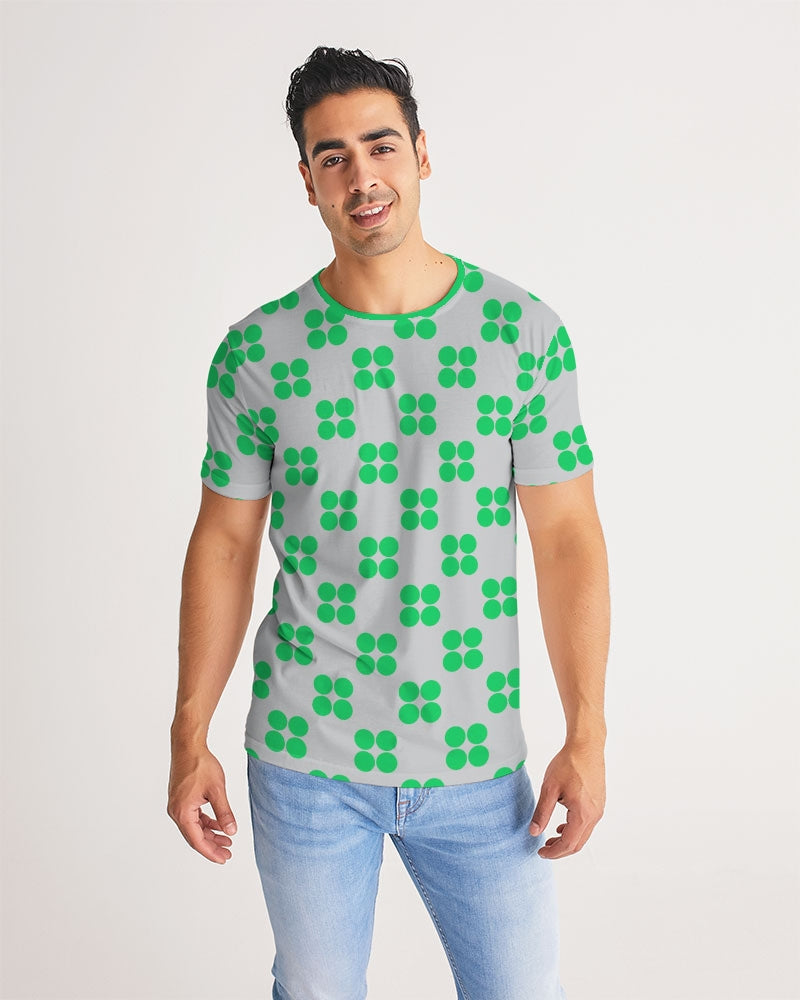 Contemporary Green Dots Men's Tee