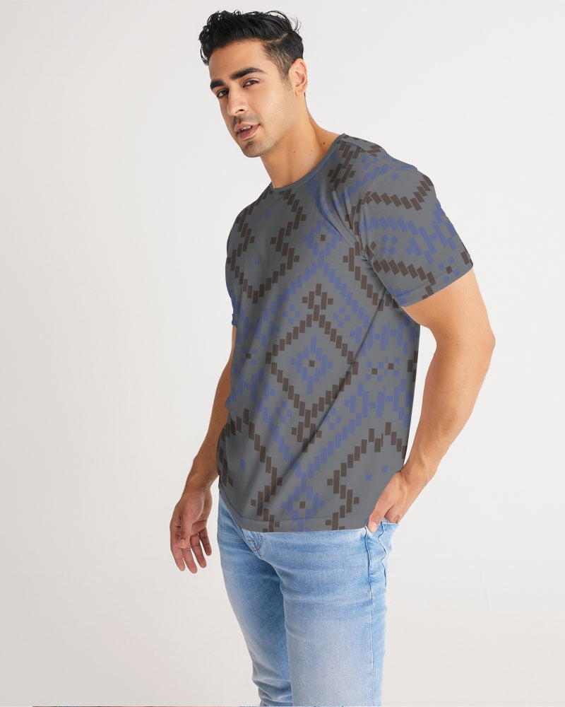 Storm Blue Aztec Men's T Shirt