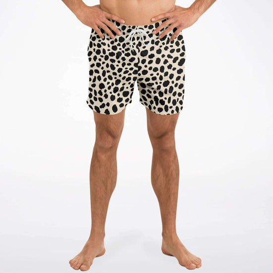 Cheetah Print Swim Shorts