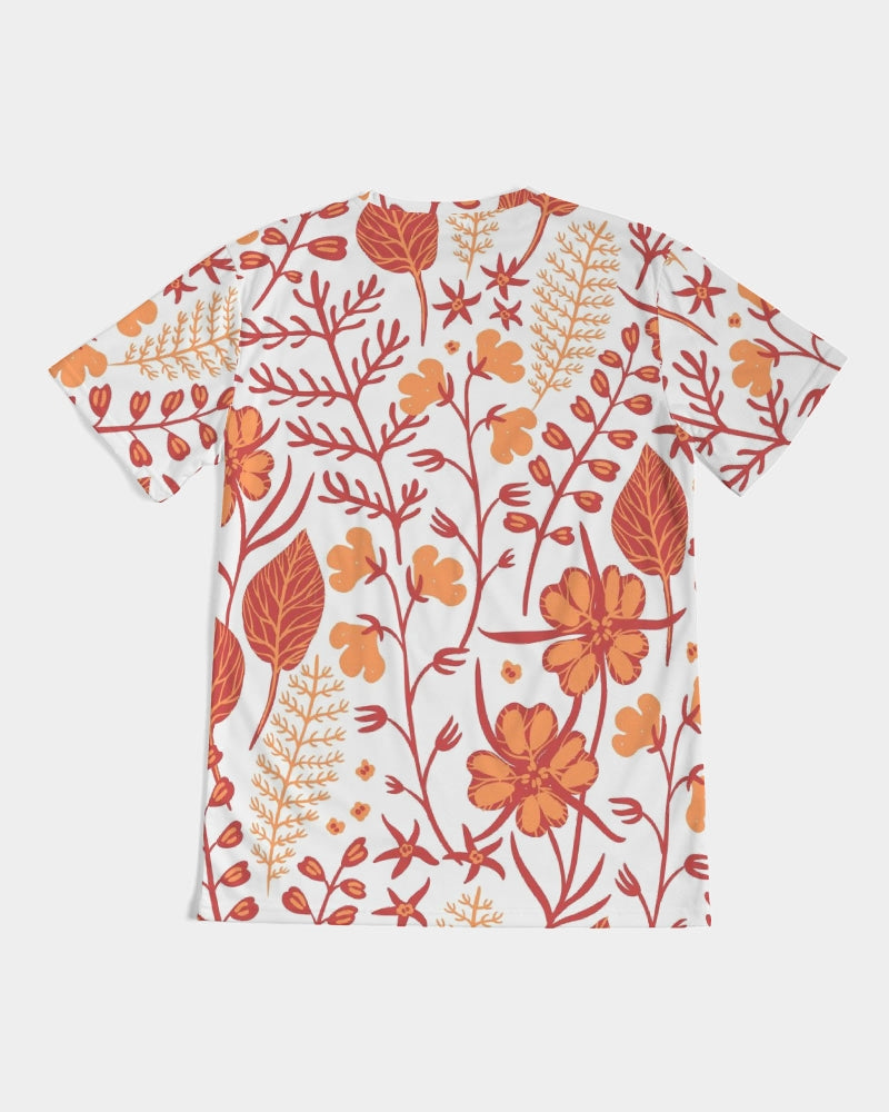 Orange Retro Garden Men's Tee