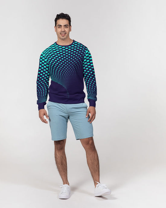 Terrestrial Descent Men's French Terry Pullover Sweatshirt