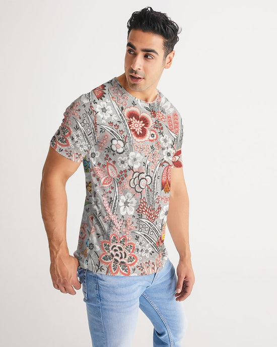 Blood Orange Floral Men's Tee