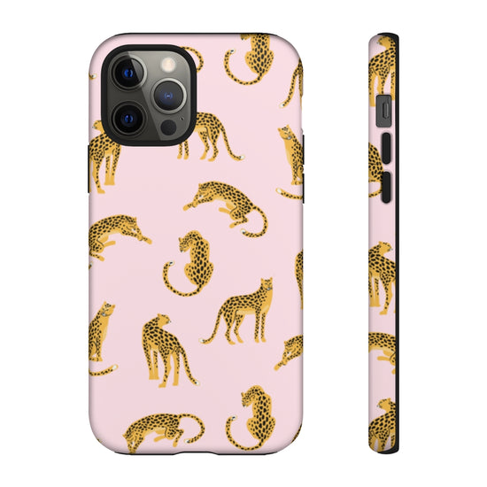 Pink Leopards Tough Phone Case