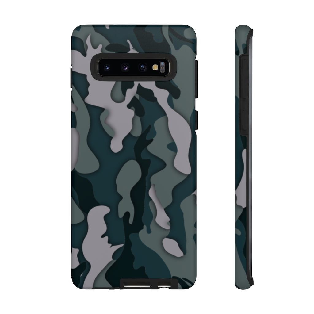 Dark Camo Tough Phone Case