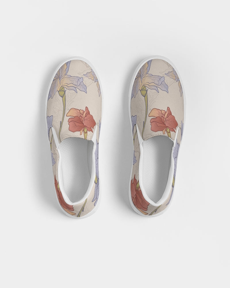 Iris Art Women's Slip-On Canvas Shoe