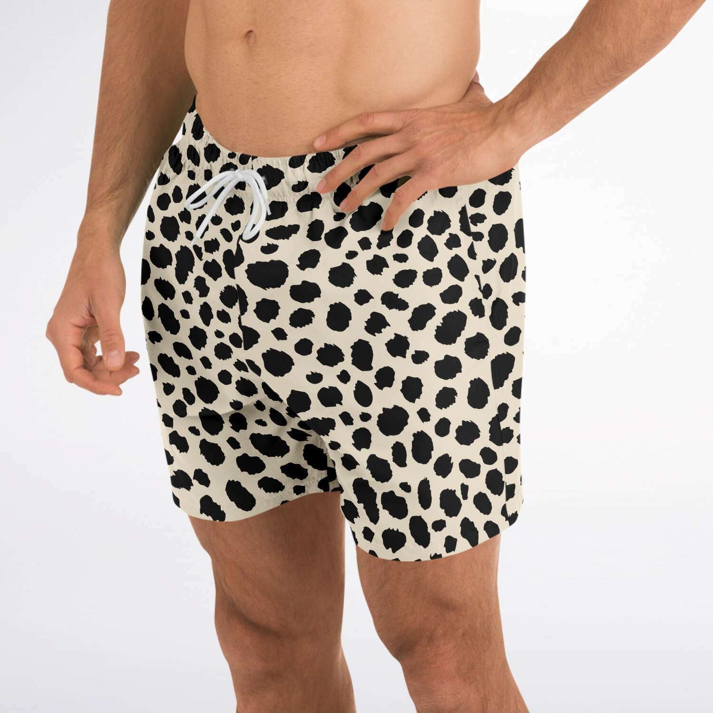 Cheetah Print Swim Shorts