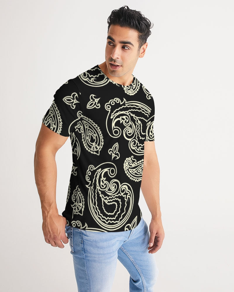 Black & Bone Paisley Men's Tee