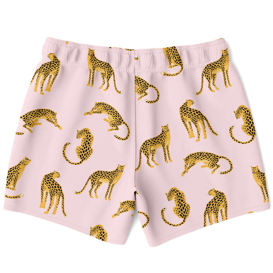 Pink Leopards Swim Shorts