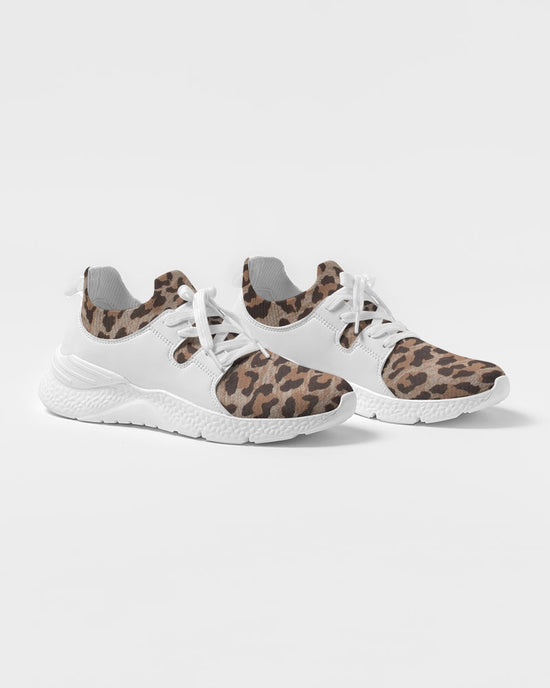 Leopard Print Men's Flyknit Sneaker