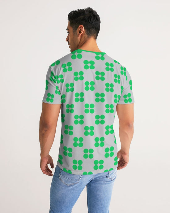 Contemporary Green Dots Men's Tee