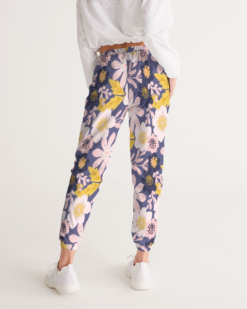 Load image into Gallery viewer, Purple Frisky Floral Lightweight Women&amp;#39;s Track Pants
