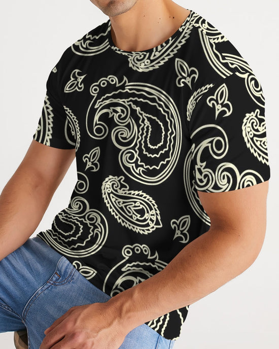 Black & Bone Paisley Men's Tee