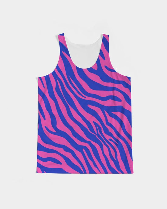 Electric Zebra Men's Tank