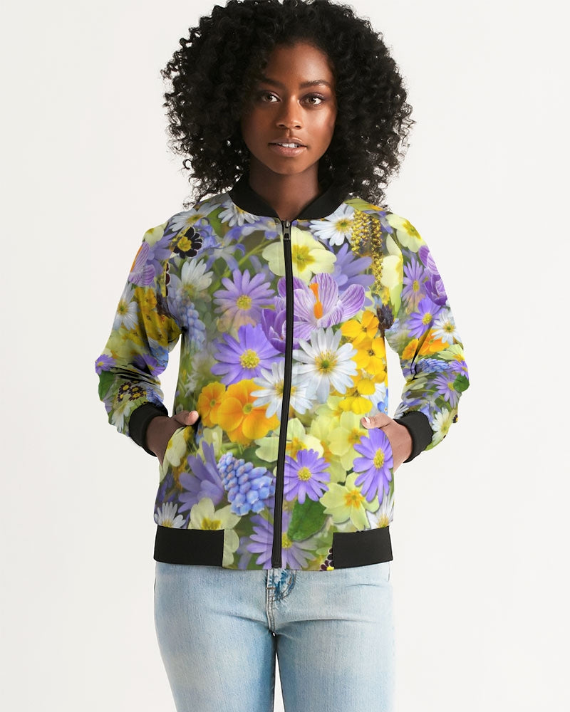 美品☆プラダ CLOQUET FLOWER JACKET ジャガード ブルゾン Spring Flowers Women's Bomber Jacket – Harlow & Lloyd