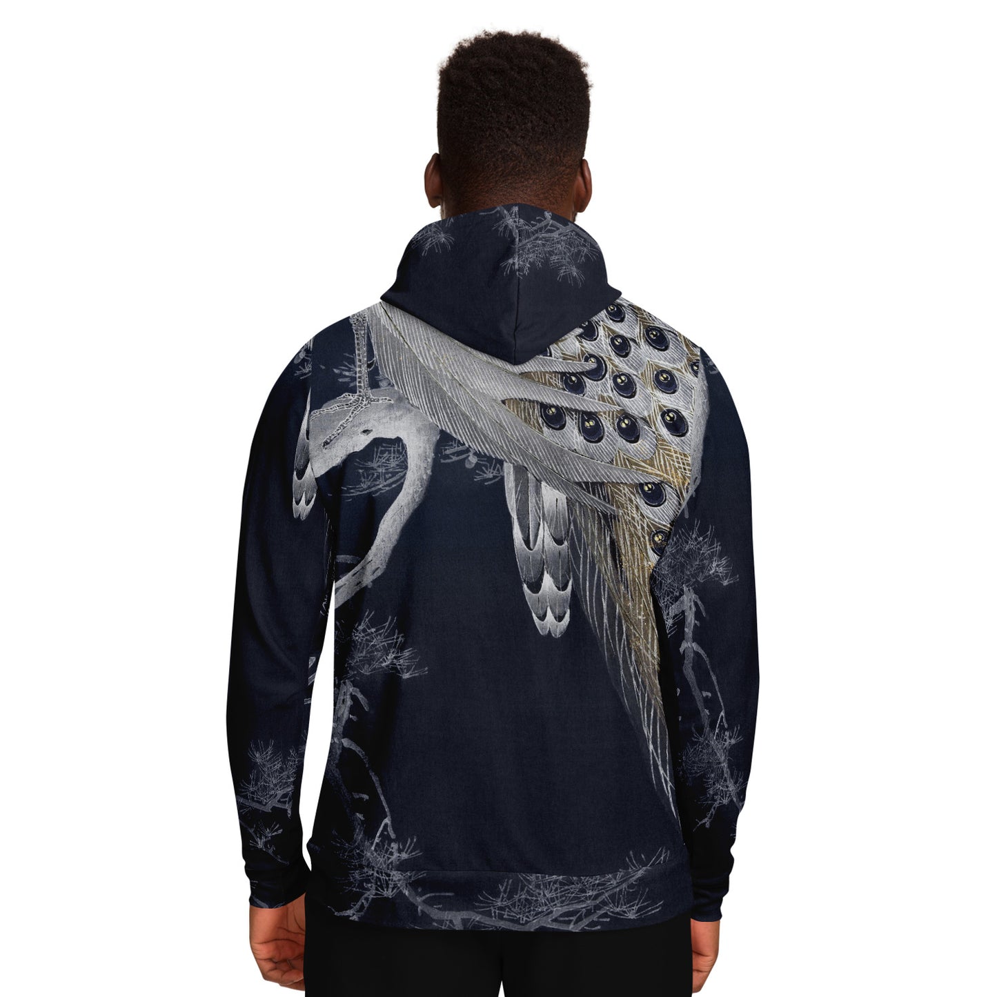 Perched Peacocks Unisex Hoodie