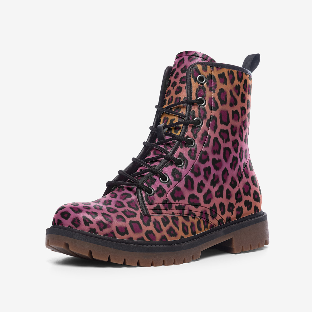 Cheetah combat boots deals