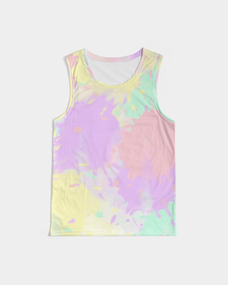 Banana Mint Candy Explosion Tie Dye Men's Sports Tank