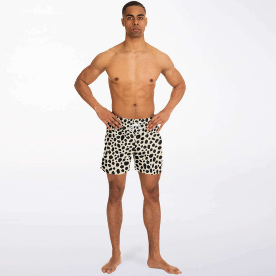 Cheetah Print Swim Shorts