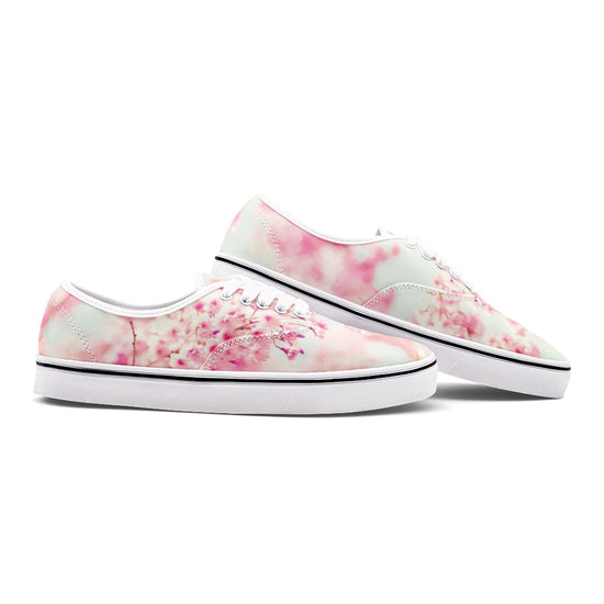 Cherry Blossom Low Cut Canvas Shoes