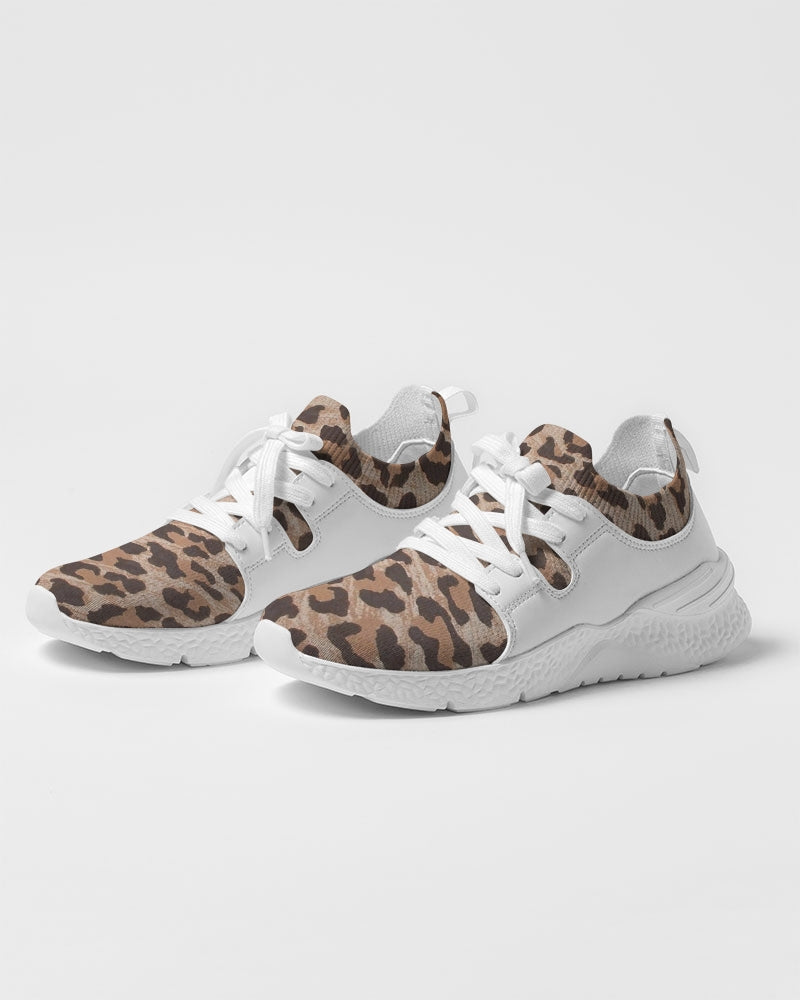 Leopard Print Men's Flyknit Sneaker