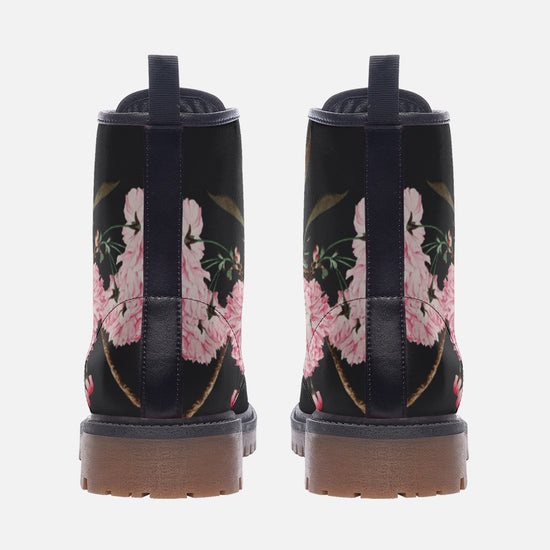 Load image into Gallery viewer, Sato Sakura Flower Lace Up Boots
