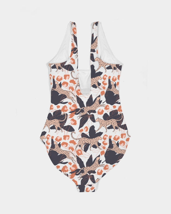 Jungle Leopard Women's One-Piece Swimsuit