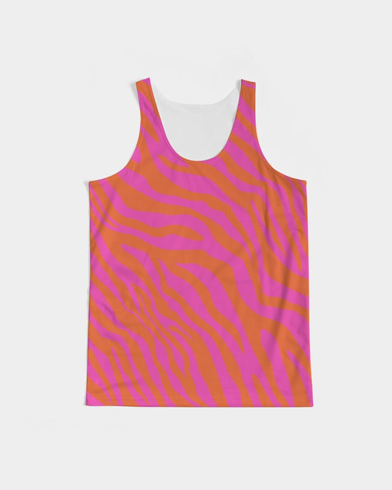 Flaming Zebra Men's Tank