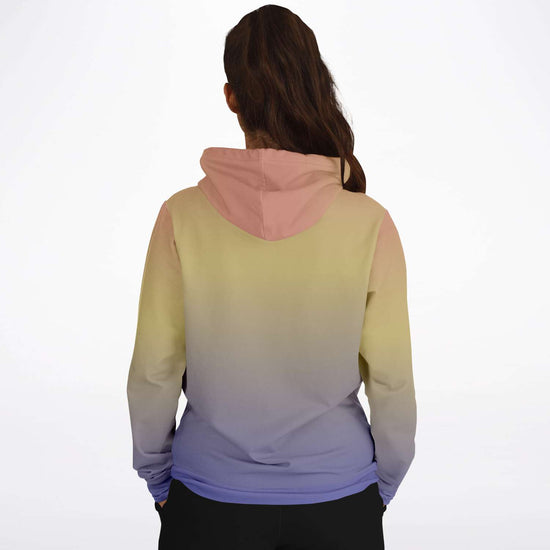 Purple Earth Ombre Fade Unisex Hoodie