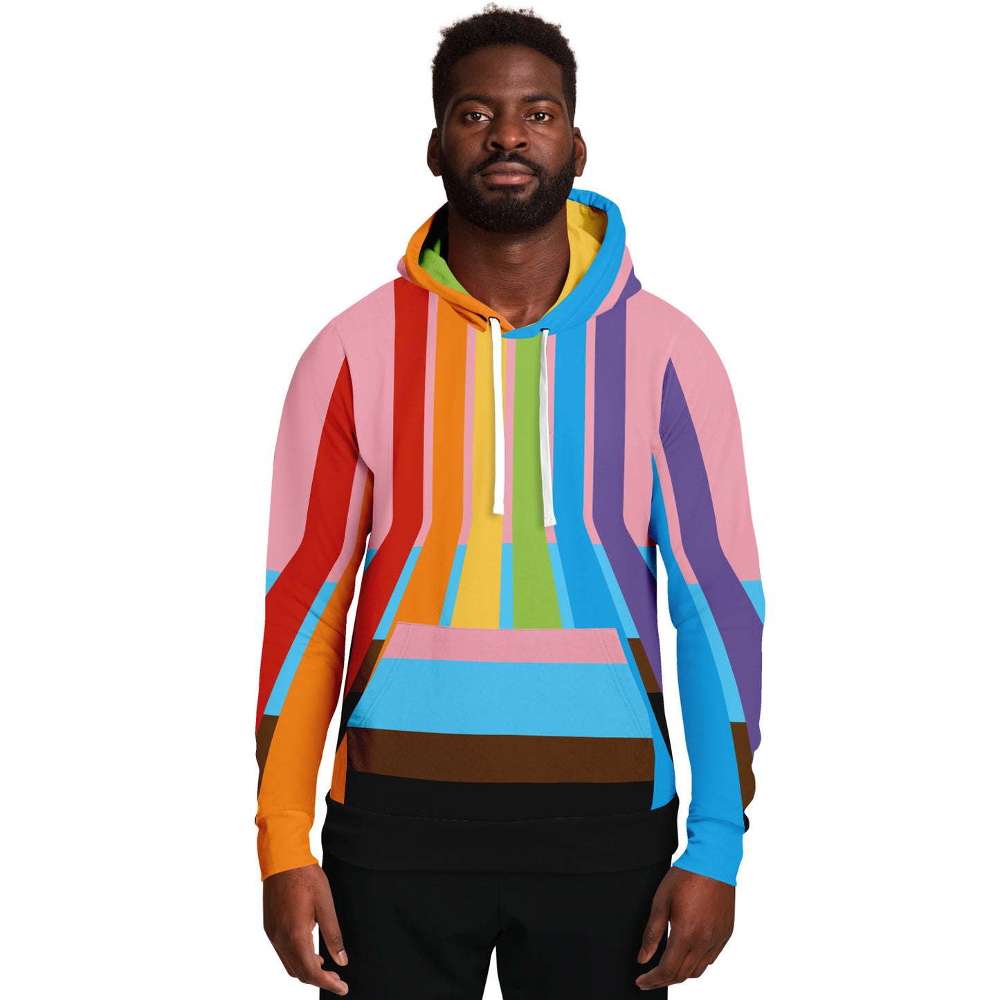 Multicoloured hoodie discount