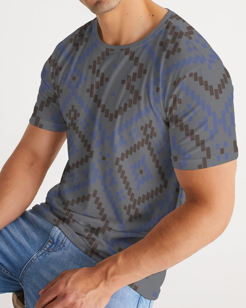 Storm Blue Aztec Men's T Shirt