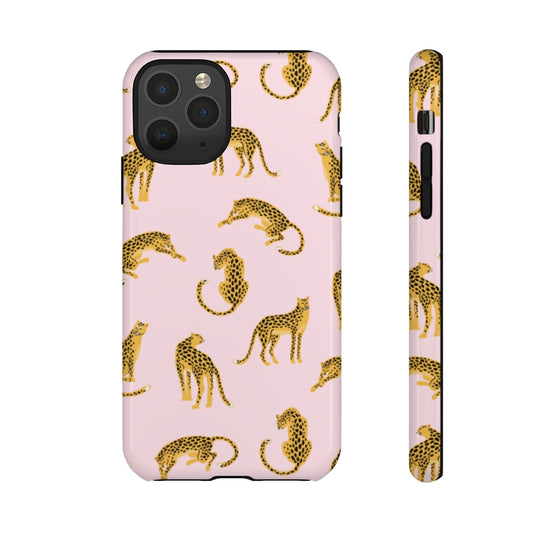 Pink Leopards Tough Phone Case