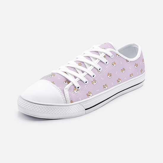 Dog & Bone Mauve Low Top Unisex Canvas Sneakers