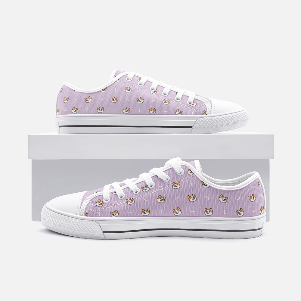 Dog & Bone Mauve Low Top Unisex Canvas Sneakers