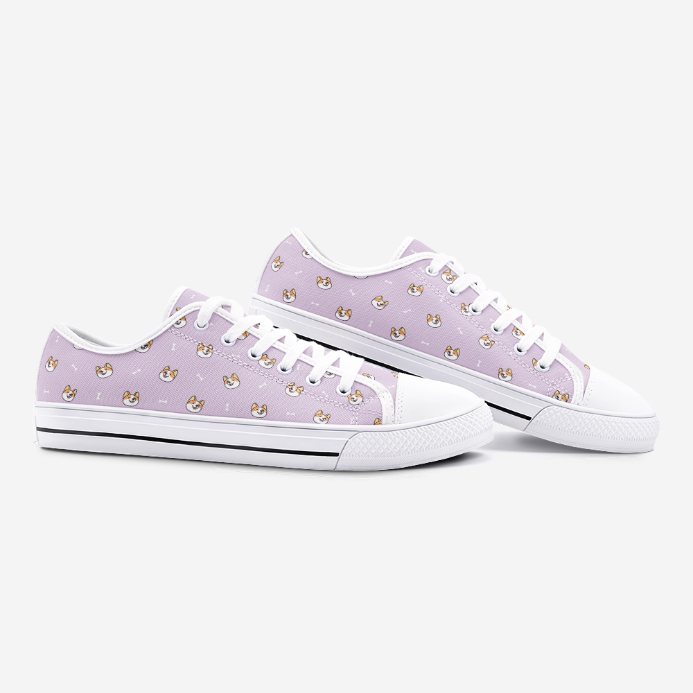 Dog & Bone Mauve Low Top Unisex Canvas Sneakers