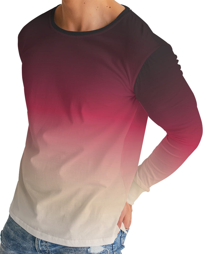 Boysenberry Fade Long Sleeve T Shirt