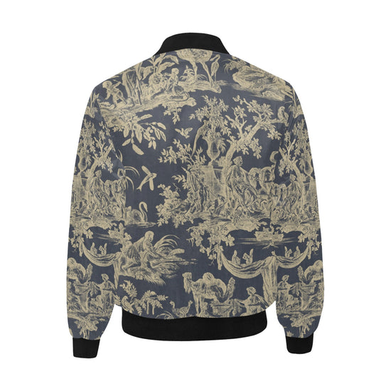 Life Is Beautiful Quilted Bomber Jacket